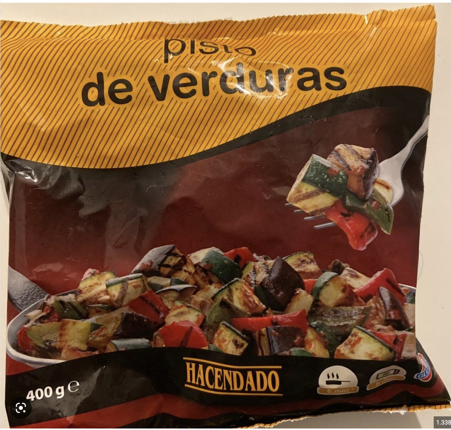 PISTO DE VERDURAS CON PATA DE PULPO Y PATATAS A LA GALLEGA